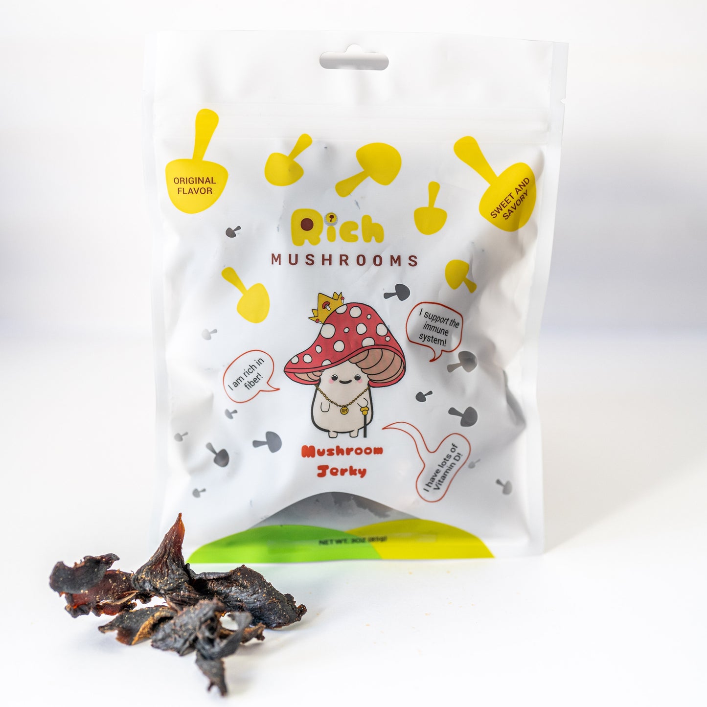 Original Flavor Mushroom Jerky